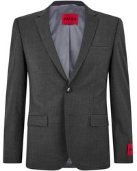 HUGO - Extra Slim Fit Blazer - Lyst