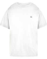 C.P. Company - Basic Logo T-Shirt - Lyst