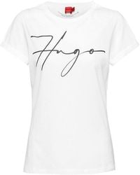 HUGO - The Slim T Shirt - Lyst