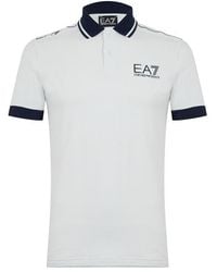 EA7 - Tennis Pro Polo Shirt - Lyst