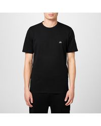 C.P. Company - Embroidered Logo T Shirt - Lyst