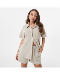 Jack Wills - Jw Towelling Short Sleeve Shirt - Lyst