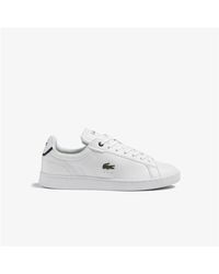 Lacoste - Men's Casual Trainers Carnaby Pro Leather Tonal White - Lyst