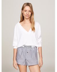 Tommy Hilfiger - Thb Mono Rib Top Ld43 - Lyst