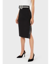 Emporio Armani - Emporio Pencil Skirt Ld99 - Lyst