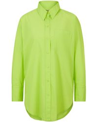 BOSS - Bostucci Button Down Blouse - Lyst