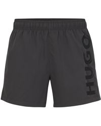 HUGO - Boss Abas Swim Shorts - Lyst