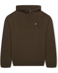 Lyle & Scott - Lyle Knitted Hoodie Sn99 - Lyst