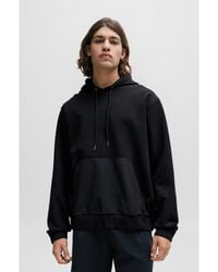 HUGO - Relaxed-Fit Hoodie - Lyst