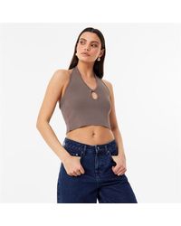 Jack Wills - Cut Out Knit Top - Lyst
