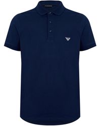 Emporio Armani - Emporio Armani Knit Polo S/sle - Lyst