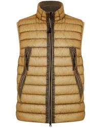 C.P. Company - Cp Dd Shell Lw Vest Sn34 - Lyst