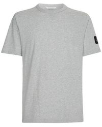 Calvin Klein - Badge T-shirt - Lyst