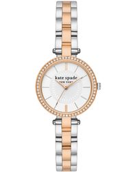 Kate Spade - New York Holland Three-hand Two-tone Stainless Steel Watch Ksw1119 - Lyst