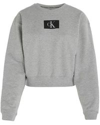 Calvin Klein - Lounge Sweatshirt - Lyst