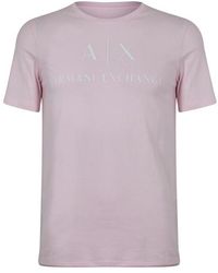 Armani Exchange - Logo T-shirt - Lyst