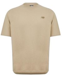New Balance - Athletics Cotton T-shirt - Lyst