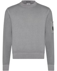 C.P. Company - Brushed And Emerized Sweatshirt - Lyst