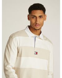 Tommy Hilfiger - Tjm Entry Stripe Badge Rugby Ls - Lyst