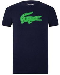 Lacoste - Sport 3d Print Crocodile Jersey T-shirt - Lyst