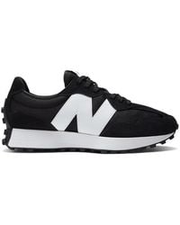 New Balance - 327 Suede And Mesh Low-top Trainers - Lyst