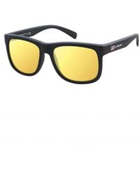 U.S. POLO ASSN. - Classic Rectangular Plastic Sunglasses - Lyst