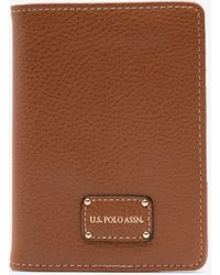 U.S. POLO ASSN. - Solid Passport Case - Lyst