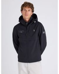 U.S. POLO ASSN. - Bonded Softshell Flag Trek Jacket - Lyst