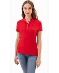 U.S. POLO ASSN. - Solid Interlock Polo Shirt - Lyst