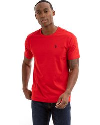 U.S. POLO ASSN. - Solid Crew Neck T-Shirt - Lyst