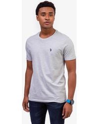 U.S. POLO ASSN. - Solid Crew Neck T-Shirt - Lyst