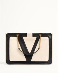 Valentino Garavani - Viva Superstar Large Nappa Leather Shopping Bag - Lyst