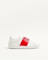 Valentino Garavani - Calfskin Open Sneaker 40.5 - Lyst