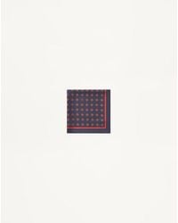 Valentino Garavani - Opticool Seidenschal Mann - Lyst