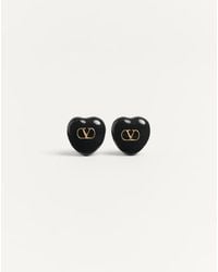 Valentino Garavani - Coeur Royal Earrings - Lyst