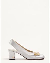 Valentino Garavani - Adamantine Slingback Pumps - Lyst