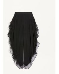 Valentino - Georgette Balloon Trousers - Lyst