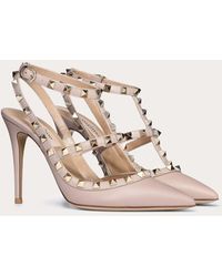 Valentino Valentino Garavani Rockstud Ankle Strap Pump - Multicolour