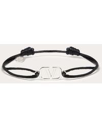 Valentino Garavani - Vlogo Signature Cotton Bracelet - Lyst