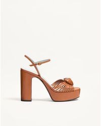 Valentino Garavani - Coeur Royal Platform Sandal - Lyst
