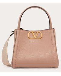 Valentino Garavani - Alltime Small Handbag In Grainy Calfskin - Lyst