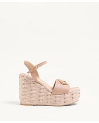 Valentino Garavani - Vlogo Signature Wedge Sandal - Lyst