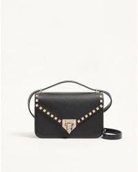 Valentino Garavani - Rockstud Small Shoulder Bag - Lyst