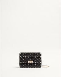 Valentino Garavani - Small Nappa Rockstud Spike Bag - Lyst