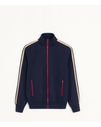Valentino - Acetate Sweatshirt With Vlogo Signature Embroidery And Contrasting Zip - Lyst