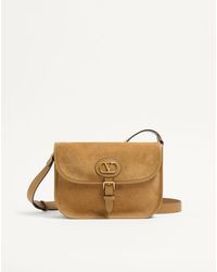Valentino Garavani - Antibes Suede Shoulder Bag - Lyst