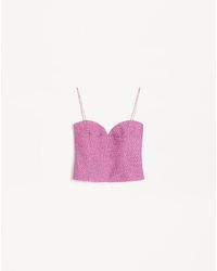 Valentino - Chiffon Top - Lyst