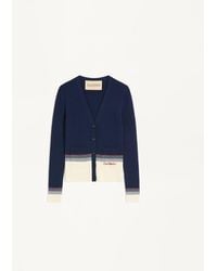 Valentino - Virgin Wool Cardigan - Lyst