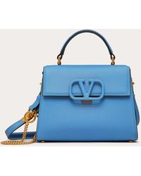 Valentino Garavani Small VSling Pink Grainy Calfskin Leather - Tabita Bags  – Tabita Bags with Love