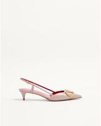 Valentino Garavani - Décolleté Slingback Vlogo Signature - Lyst